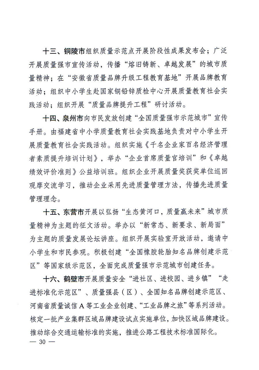 質(zhì)檢總局等關(guān)于開展2016年全國&ldquo;質(zhì)量月&rdquo;活動(dòng)的通知